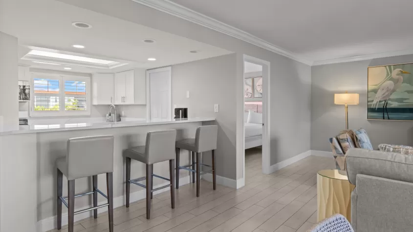 fully equipped kitchens