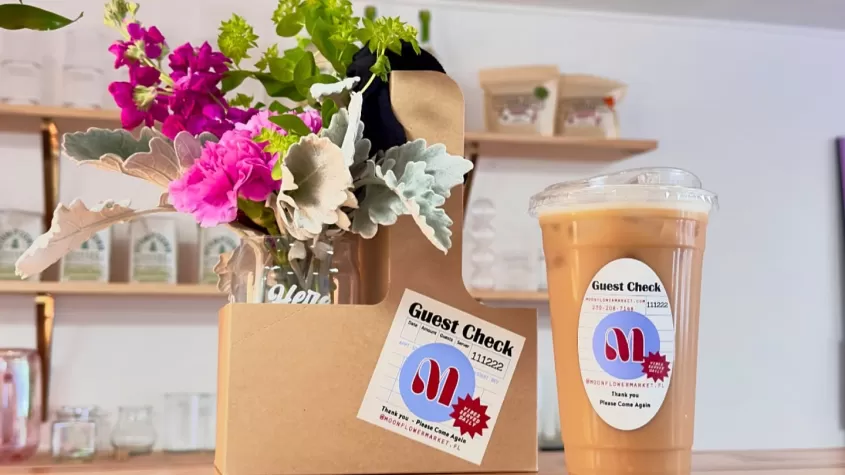 Flowers and Coffee