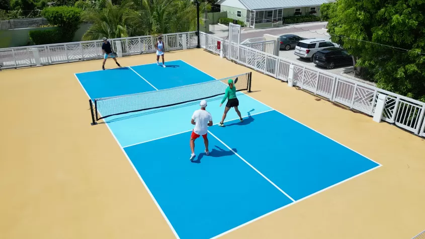 Pickleball court