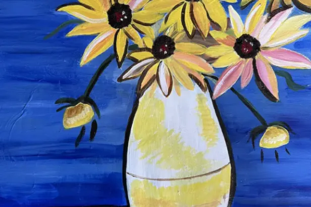 Van Gogh Sunflowers
